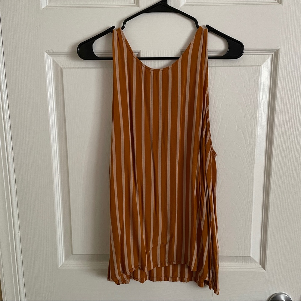 Old Navy Striped Sleeveless Blouse